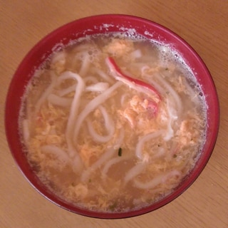 カニかま卵うどん